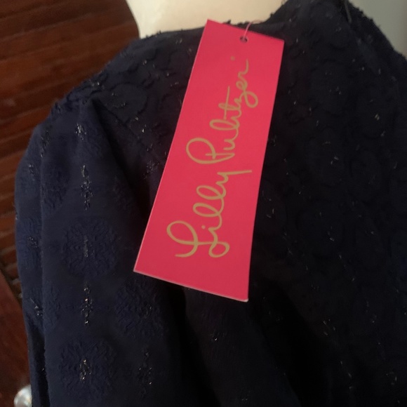 Lilly Pulitzer | Kathie Dress true navy - Picture 9 of 9